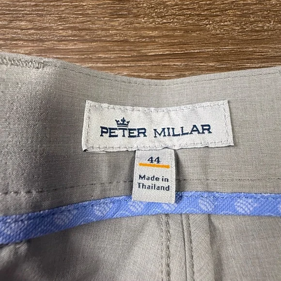 Peter Millar Men's Shackleford Performance Hybrid Shorts NWT Sz 44 Gray Golf - Picture 11 of 16